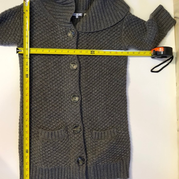 Vince Wool & Cashmere Blend Long Cardigan Sweater - Picture 6 of 8